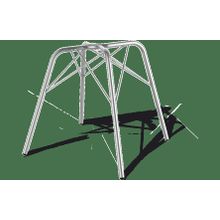 Слайн Стул SHT-ST31 S64 на металлическом каркасе бежевый хром лак