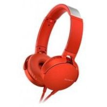 Sony Гарнитура Sony MDR-XB550AP Red