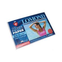 Фотобумага Lomond полуглянцевая (1103302), Semi Glossy, 10х15 см, 260 г м2, 20 л.