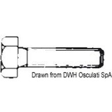 Osculati Threaded hexagon setscrew 8x70 AISI 304 BULL8X70, A2-933-08X070