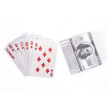 Карты игральные Блеск (54 шт), серебряные (ИН-5916)