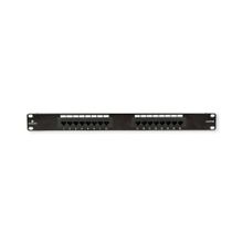 Патч-панель KRAULER 19" кат.5e 1U 16 портов RJ45 dual IDC