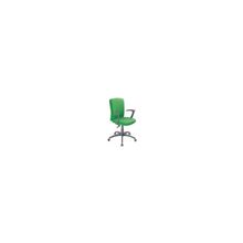 Кресло Buro CH-G470AXSN 27-01 (серый пластик, ткань зеленая 27-01)