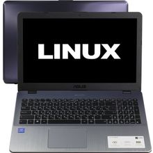 Ноутбук ASUS VivoBook X542UA    90NB0F22-M07670    Pent 4405U   8   1Tb   WiFi   BT   Linux   15.6"   1.92 кг