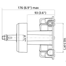 Ultraflex Рулевая машинка чёрная Ultraflex T-85 38439Z