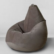 MyPuff кресло мешок Груша Горький шоколад, размер Комфорт, мебельная ткань: bbb_424