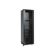 Шкаф напольный 19" Krauler GPC26837, 37U, 600*800*1833мм, стекл. дверь, чёрный