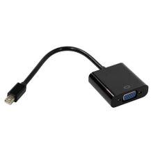 Адаптер mini DisplayPort M - VGA F, 0.2 м, пакет, ORIENT C304