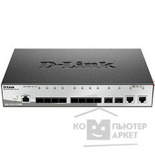 D-Link DGS-1210-12TS ME B1A Управляемый коммутатор 2 уровня с 10 портами 1000Base-X SFP и 2 портами 10 100 1000Base-T