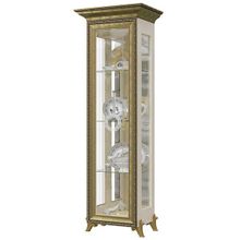 Мэри-Мебель Пенал Версаль ГВ-01 цвет слоновая кость ID - 292262