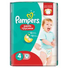 Pampers Pants Maxi 9-14 кг 16 шт