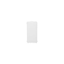 чехол-флип Smartbuy Cross для iPhone 5, белый