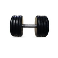 Гантель черная Классик MB Barbell 51 кг, 30 мм