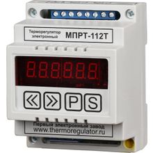 Терморегулятор МПРТ-112Т без датчиков, универсальный вход, цифровое управление DIN