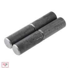 СИБРТЕХ Петля гаражная с шаром, D 30 x 160 мм, 2 шт., Россия Сибртех