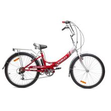 Велосипед двухколесный Байкал 2408 красный (2017)