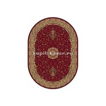 Российский ковер BUHARA d034_red_oval, 1 x 3