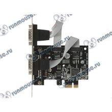 Контроллер COM (2 внешн. 9pin) ORIENT "XWT-PE2S" (PCI-E x1) (oem) [112480]