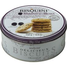 Датское печенье Bisquini с черникой и кокосом Bisquini 150г