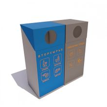 Урна «МЕГАПОЛИС» для раздельного сбора мусора