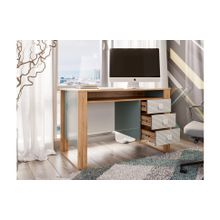 Алмаз. Любимый дом Модульная детская Модекс-2 (Дуб золотой Белый Голубой)