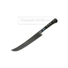 Нож Пчак #Уз1271-МА (сталь ШХ15), гарда - олово, рог