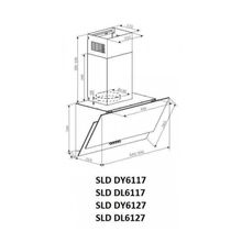 Каминная вытяжка Schaub Lorenz SLD DL6117