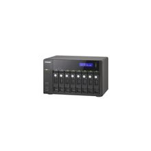 QNAP ts-859 pro+  8 отсеков для жестких дисков intel d525 1.8 ГГц