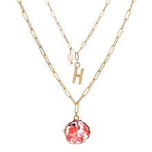 Многослойное колье с барочным жемчугом (арт. 80208-7)