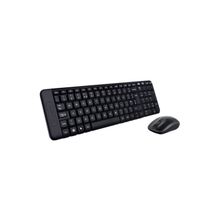 10Logitech Wireless Combo MK220 Black USB