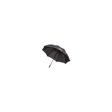 Черный с белой каемкой зонт-трость Slazenger механический