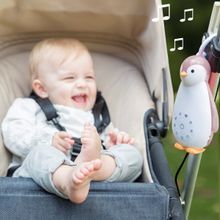 ZAZU Беспроводная колонка+проигрыватель+ночник пингвинёнок Зои (ZOE). ZAZU. 0+. Серый. ZA-ZOE-01