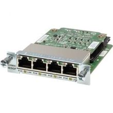 cisco (four port 10 100 1000 ethernet switch interface card w poe) ehwic-4esg-p=