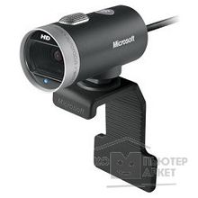 Microsoft LifeCam Cinema USB 2.0, 1280x720, 5Mpix foto, автофокус, Mic, Black Silver 6CH-00002