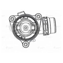 Термостат С Ниж. Крышкой Для А М Bmw 3 (E90) (05-) 1 (E81) (04-) Bmw 1 (E81 E87) 05>12 3 (E90) 05> LUZAR арт. LT26173