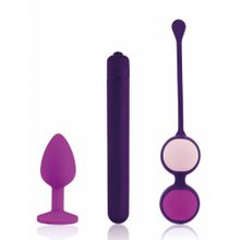 Фиолетовый вибронабор First Vibe Kit (239782)