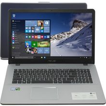 Ноутбук ASUS VivoBook Pro N705UD    90NB0GA1-M02680    i5 8250U   8   2Tb+128SSD   GTX1050   WiFi   BT   Win10   17.3"   2.33 кг