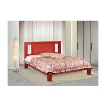 Кровать Лион-1 Кожа с ПО (А-21 век) (Размер кровати: 160Х190 200)