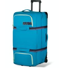 Женская дорожная сумка на колёсиках и с выдвижной ручкой Dakine Womens Split Roller 65L Azure из ткани голубого цвета