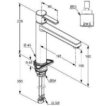 Kludi Zenta 389738675 черный для кухни