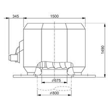Systemair DVV 1000D8-XP F400