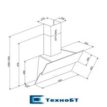 Каминная вытяжка Smeg KSVV90NX