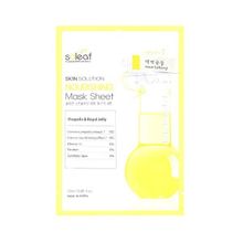 Маска для лица питательная c маточным молочком Soleaf Skin Solution Nourishing Mask Sheet 5шт