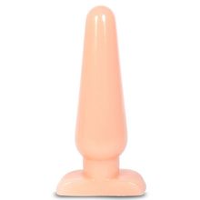 Blush Novelties Телесная анальная пробка LARGE PLUG - 15 см.