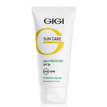 Крем солнцезащитный с защитой ДНК SPF30 для сухой кожи GiGi Sun Care DNA Prot for dry skin 75мл