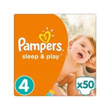 Pampers Sleep and Play Maxi (7-14 кг) 50 шт.