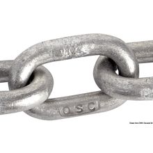 Osculati Galvanized calibrated chain 8 mm x 100 m, 01.373.08-100