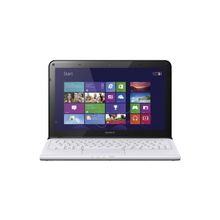 Ноутбук (нетбук) 11.6 Sony VAIO SVE-1112M1R W E2-1800 4Gb 500Gb AMD HD7340 BT Cam 3500мАч Win8 Белый