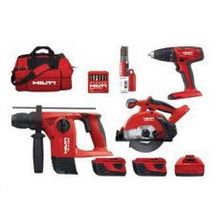 Аккумуляторный набор инструментов Hilti батарейка TE 4-A+SFC 22-A+SCM 22-A