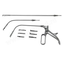 Выкусыватель гортанный со сменными направляющими трубками и наконечниками СКТБ ММИ